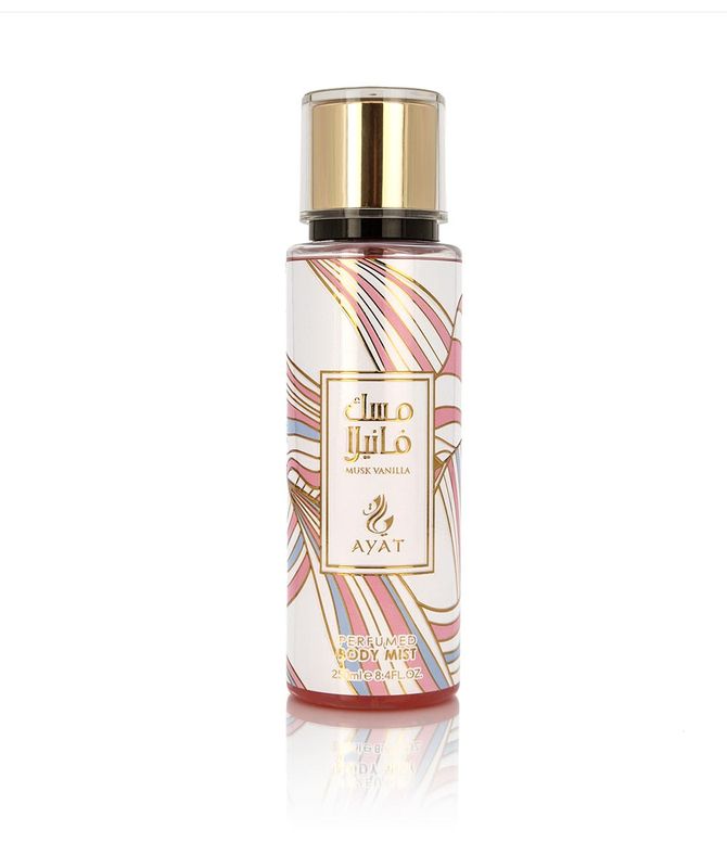Brume Corporelle MUSK VANILLA 250ml – Body Mist AYAT PERFUMES
