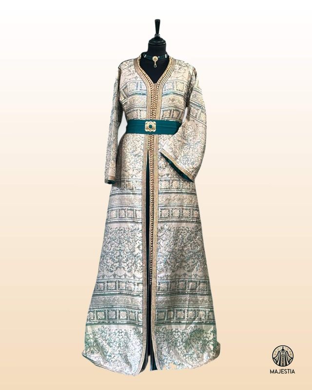 Takchita Brocart Vert