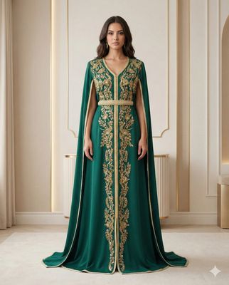 caftan vert 