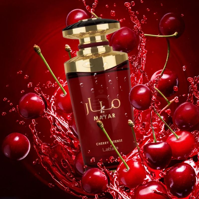 Mayar Cherry Lattafa (Inspirada en Black Opium Over Red)