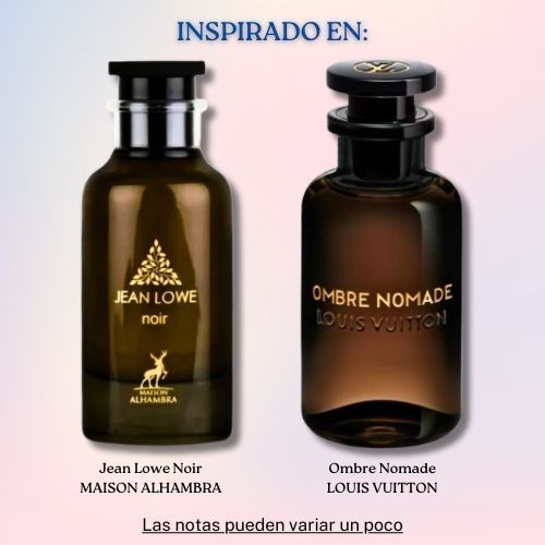 Jean Lowe Noir Maison Alhambra (Inspirada en Ombre Nomade)