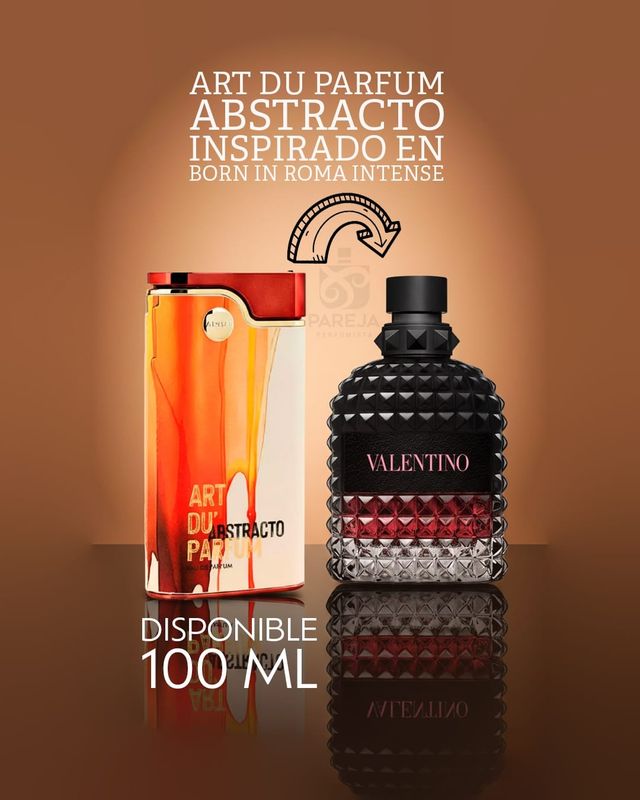 Art Du Parfum Abstracto (Inspirada en Valentino Uomo Born in roma intense)