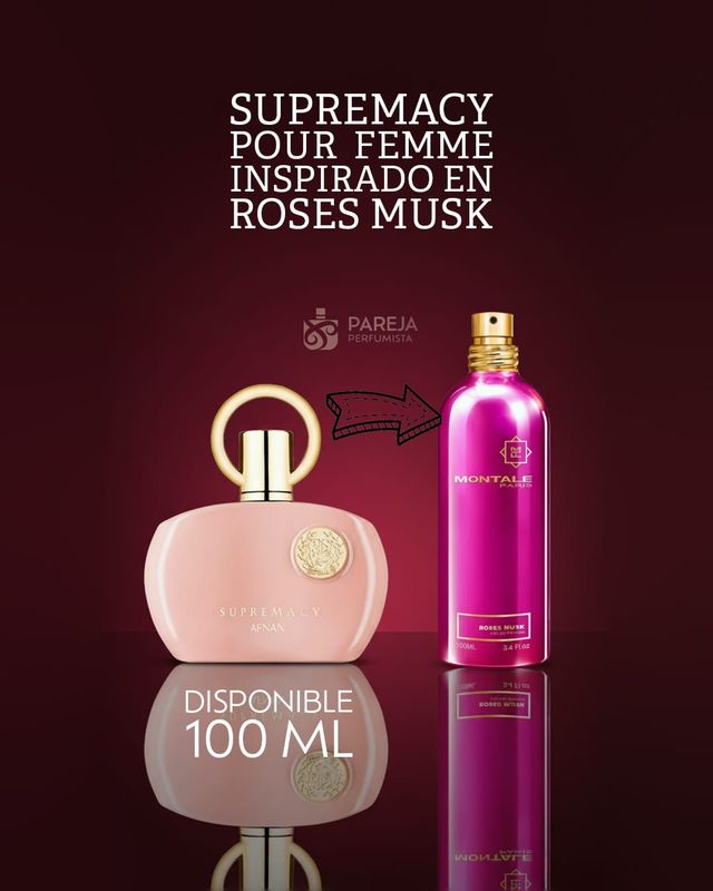 Supremacy Pink Afnan (Inspirada en Roses Musk)
