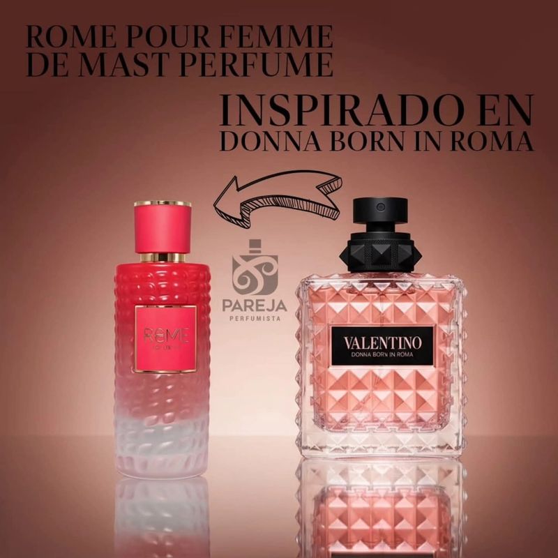 Rome Pour Femme (Inspirada en Donna Born In Roma Valentino)