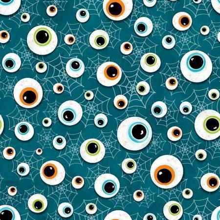 Welcome Foolish Mortals Teal Eyeballs 1455-77