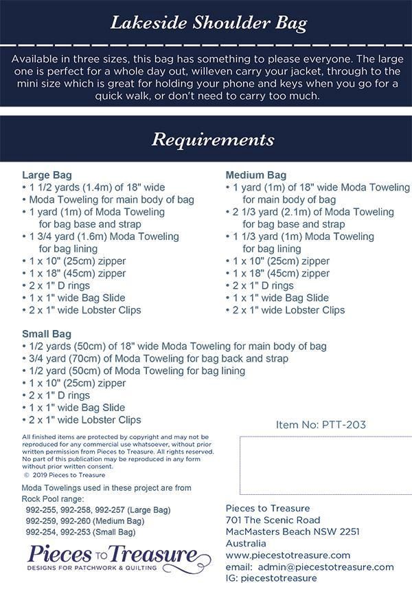 Lakeside Shoulder Bag PTT-203