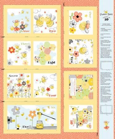 Susybee Yellow Sweet Bees Storybook 20422-310