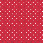 Swiss Dot White on Red C670R-80RED