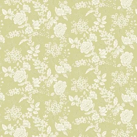 Light Green Floral 826-60