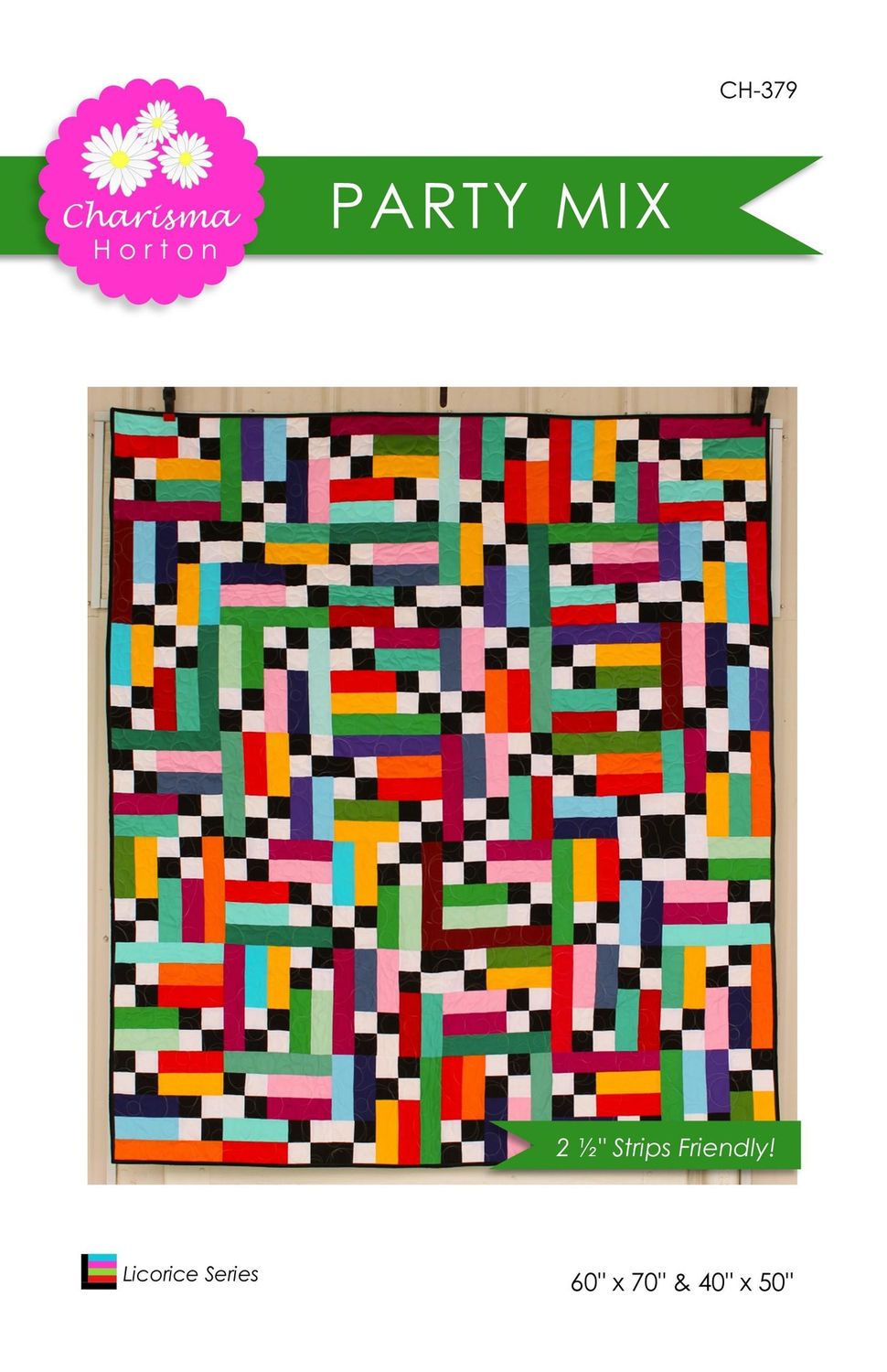 Party Mix Quilt Pattern CH-379