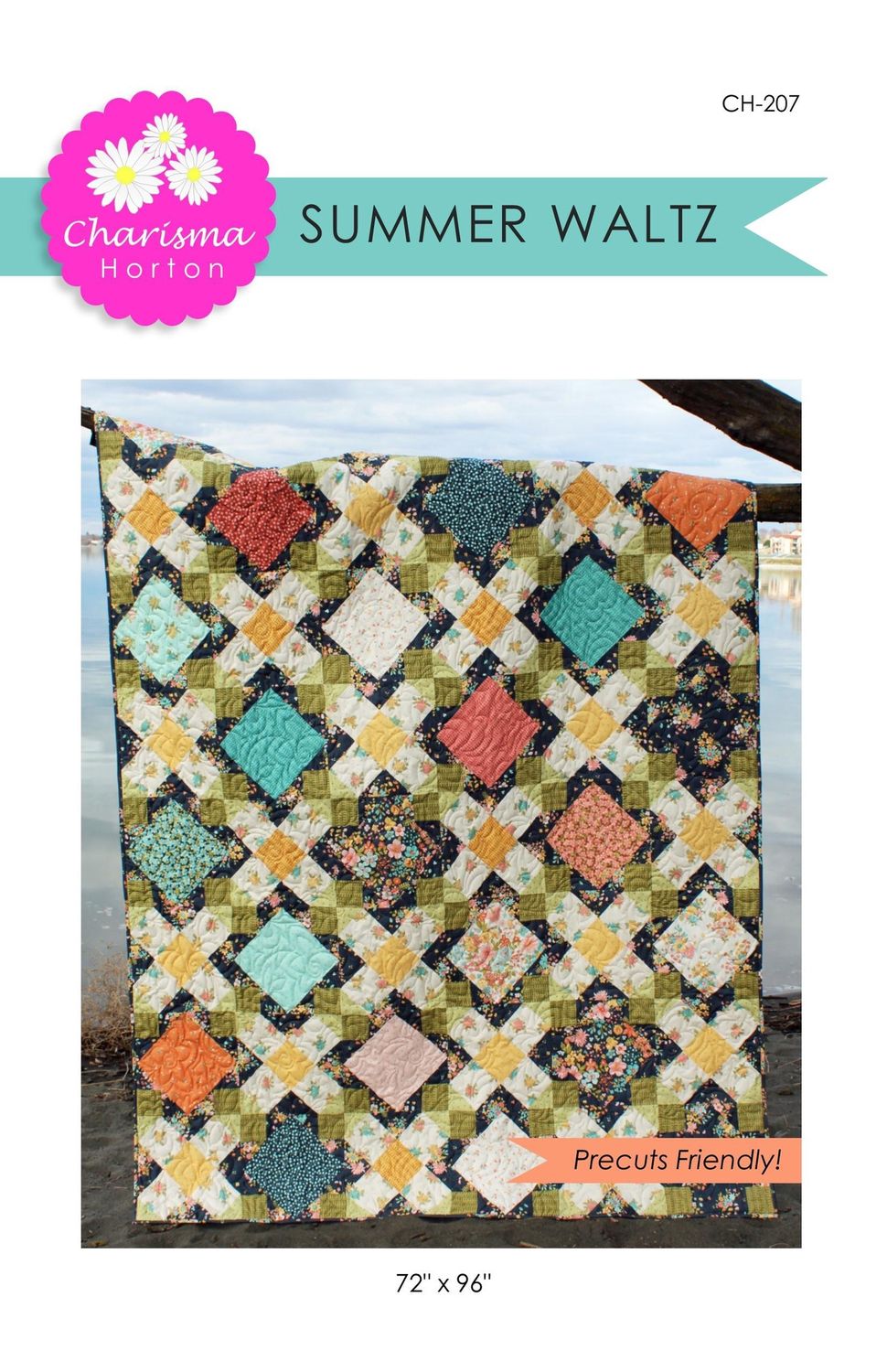 Summer Waltz Quilt Pattern CH-207