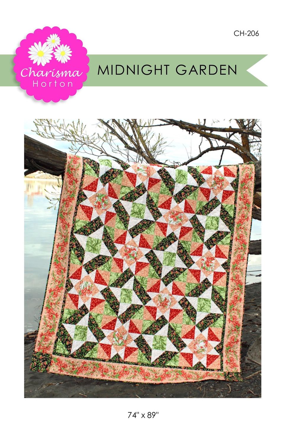 Midnight Garden Quilt Pattern CH-206