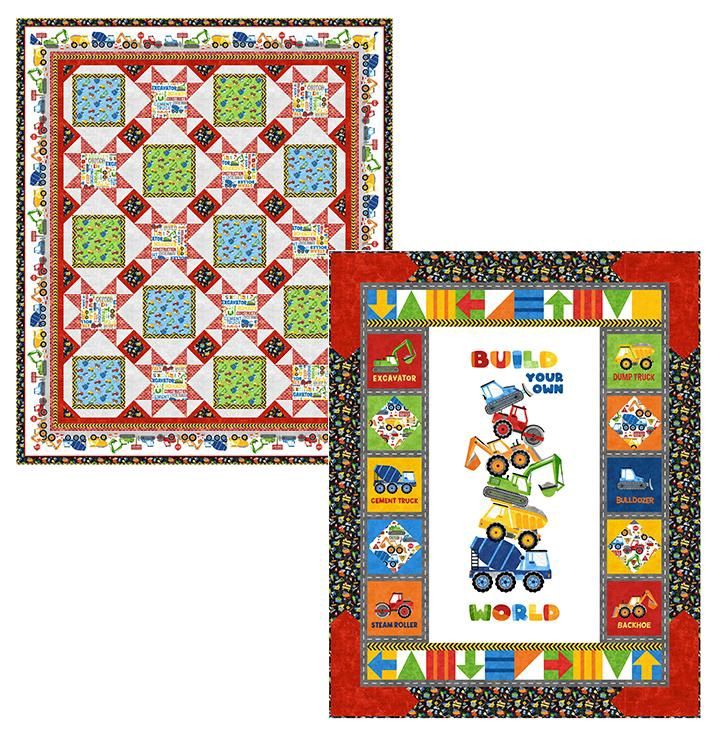 Construction Stars Quilt Pattern PTN3083