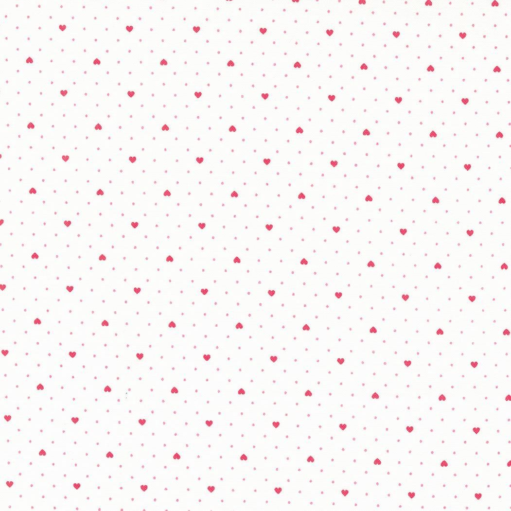 Lighthearted Heart Dot Cream Red 55298 11
