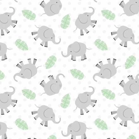 Hello Sunbeam Elephant Toss White 24503-197