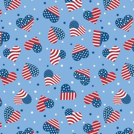 True Hero Patriotic Hearts 1419B-54