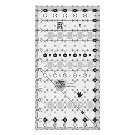Creative Grids Left Handed 6-1/2x12-1/2 Ruler CGR612LEFT