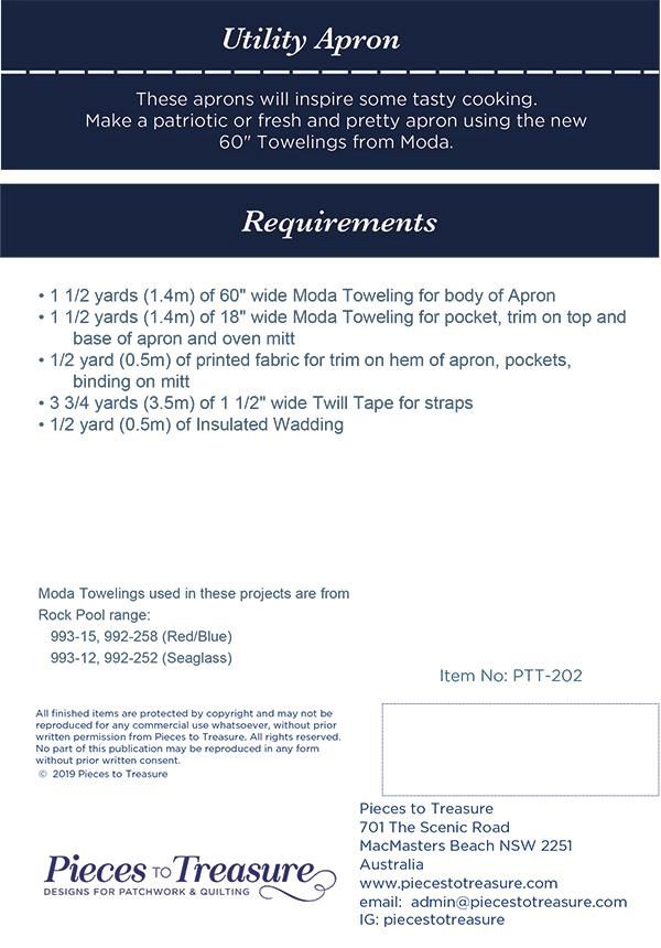 Utility Apron PTT 202