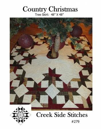 Country Christmas Tree Skirt CSS279