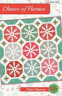 Chance of Flurries Quilt Pattern ANK342