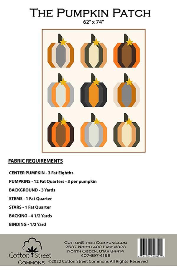 The Pumpkin Patch Quilt Pattern #250