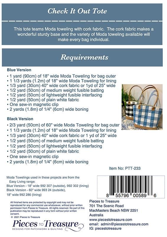 Check It Out - Tote PTT 233