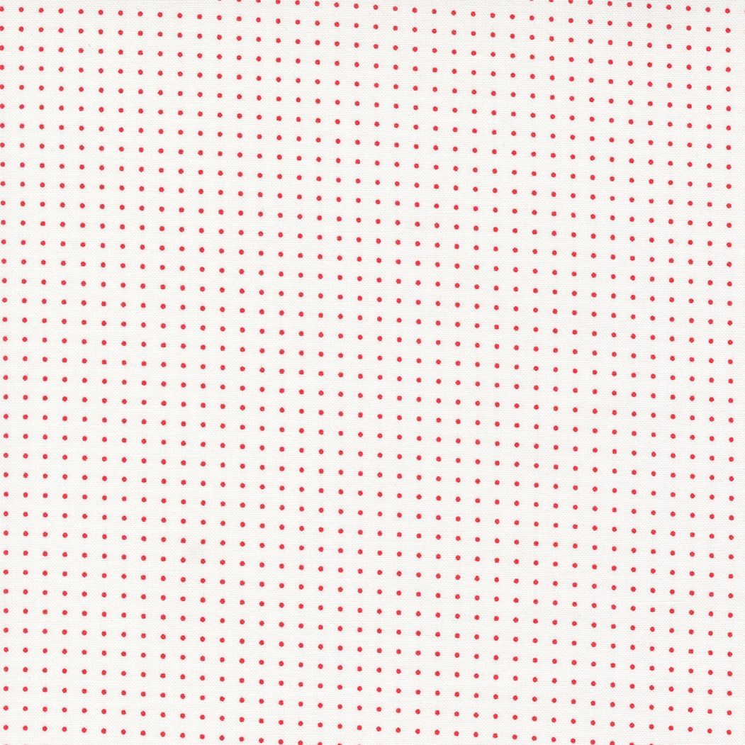 Dwell Pin Dot Cream Red 55276 11