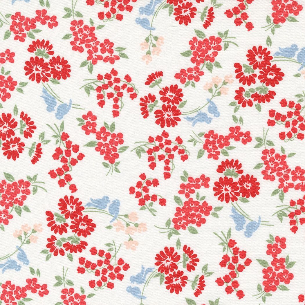 Dwell Songbird Cream Red 55273 31