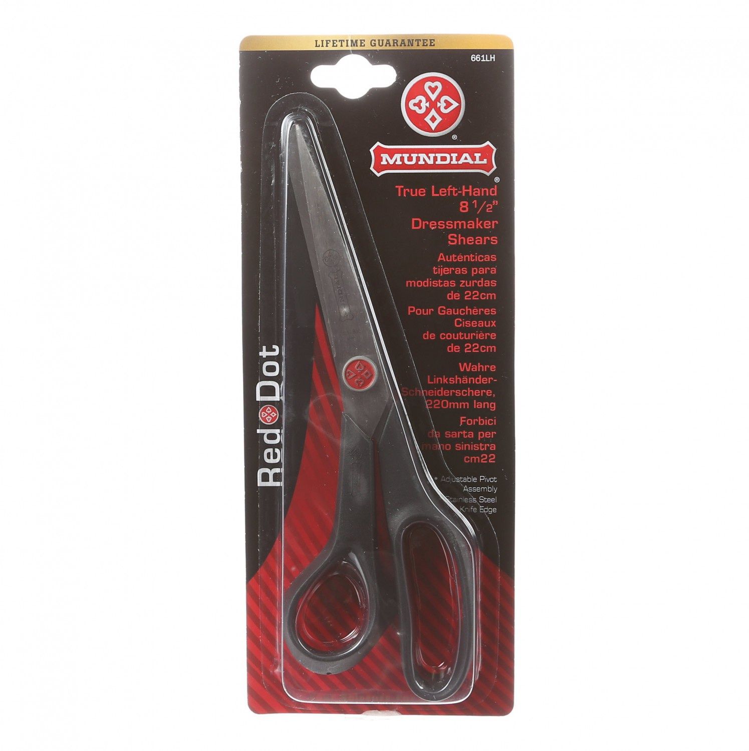 Left Handed 8in Scissors 661M