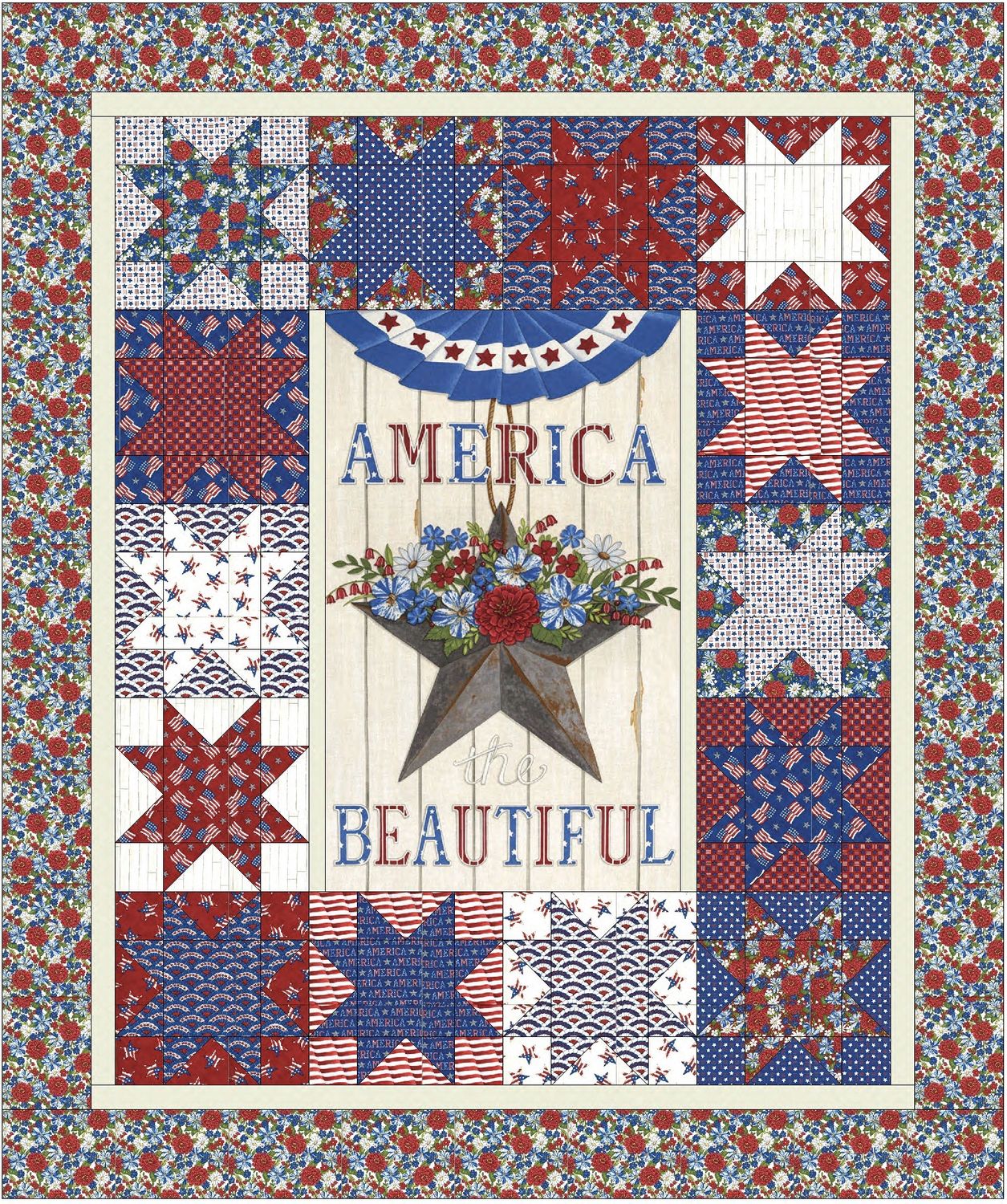 Star Spangled Quilt Pattern Sew Bzzy