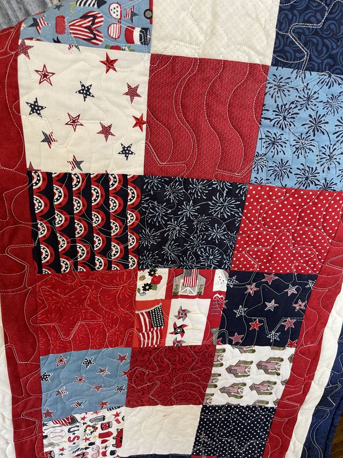 Patriotic Table Runner