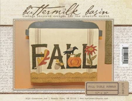 Fall Table Runner BMB1378