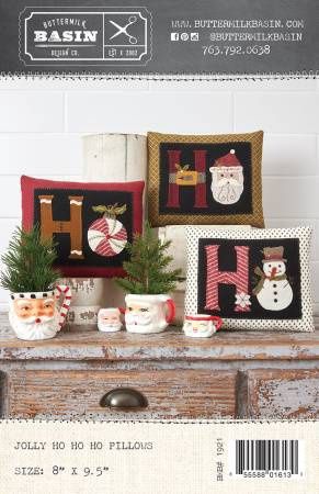Jolly HO HO HO Pillows BMB1921