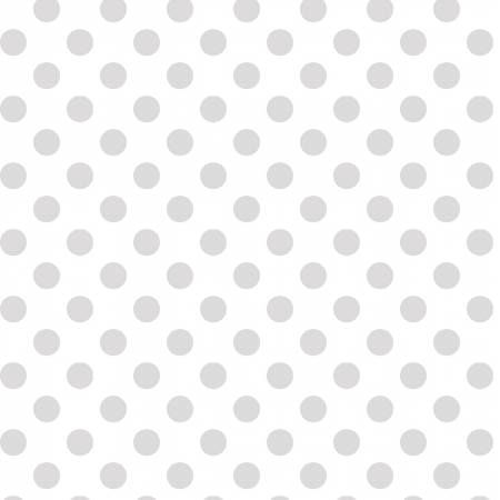 White on White Dots 8216M-WW