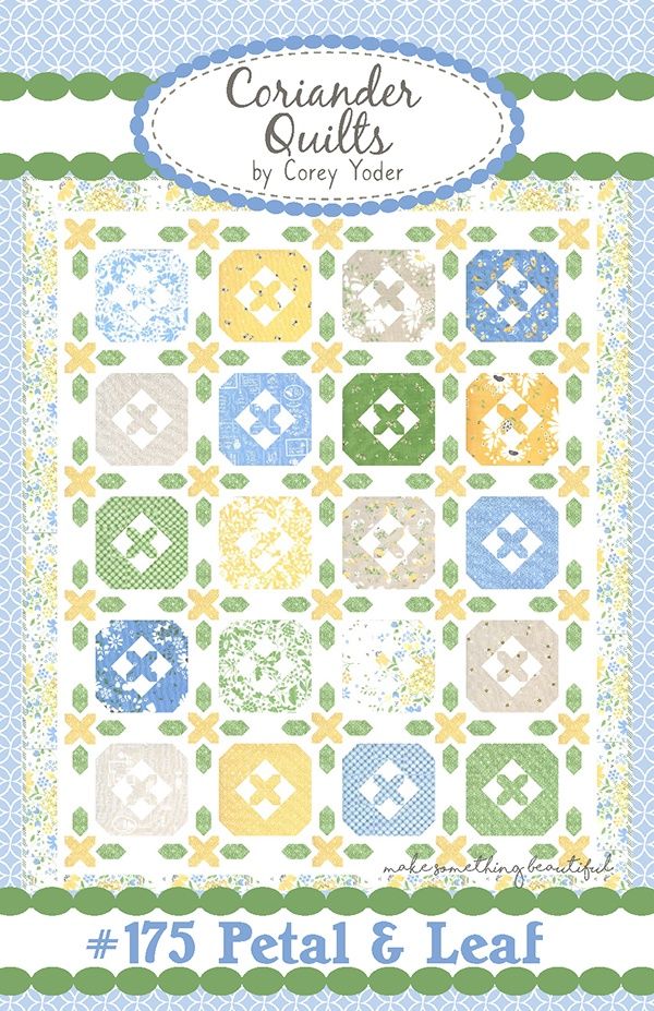 Petal and Leaf by Coriander Quilts