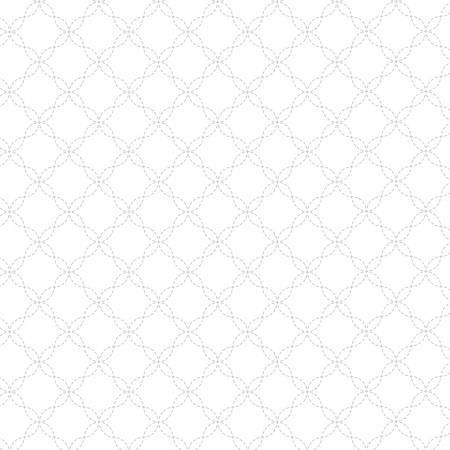 Kimberbell White on White Lattice 8209