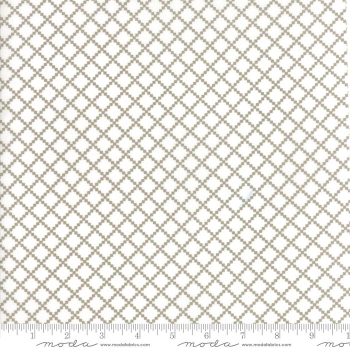 White Taupe Crosshatch 5687 34