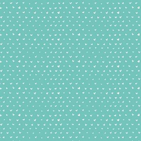 Turquoise Hearts by Dear Stella