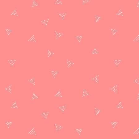 Dear Stella Triangle Dot Coral