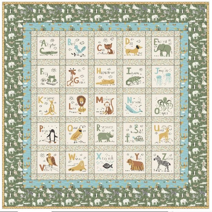 ABC XYZ Quilt Pattern Download