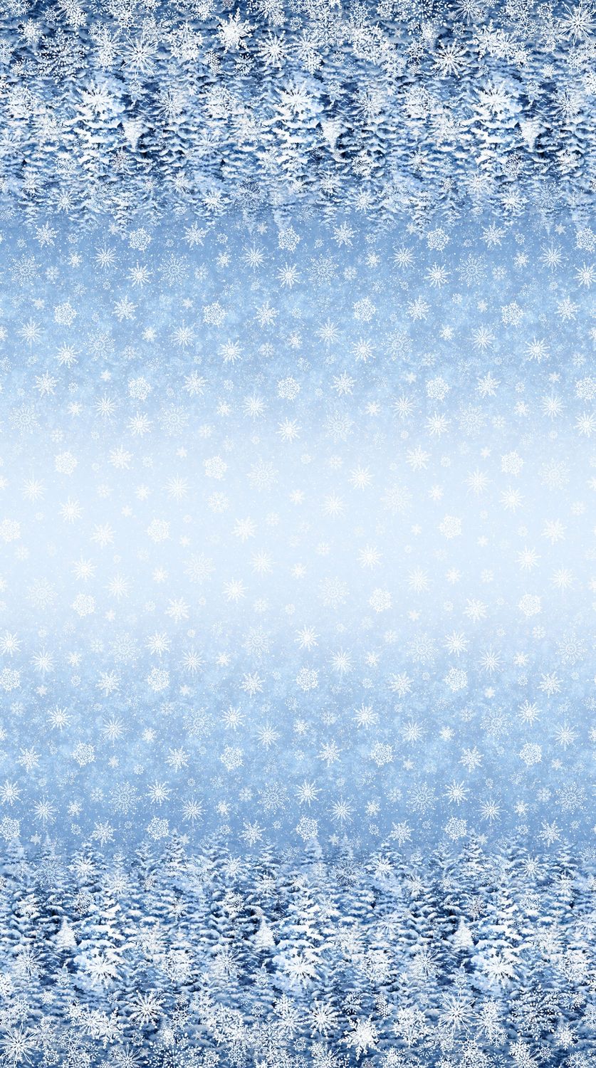 All That Glitters Trees Blue