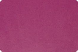 Cuddle Minky Solid Raspberry