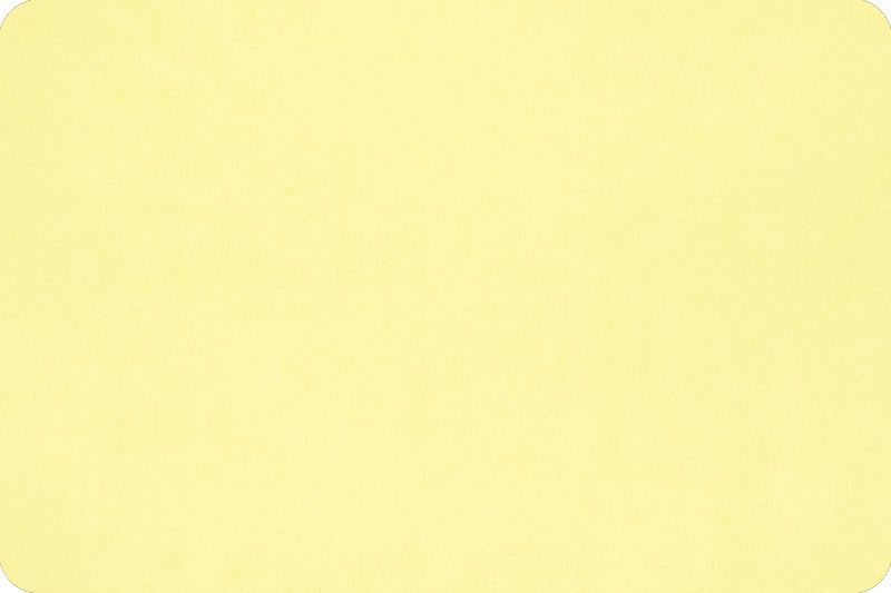 Cuddle Minky Solid Yellow