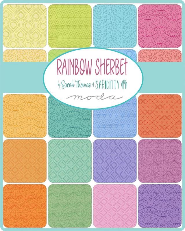 Rainbow Sherbet Layer Cake 45020 LC