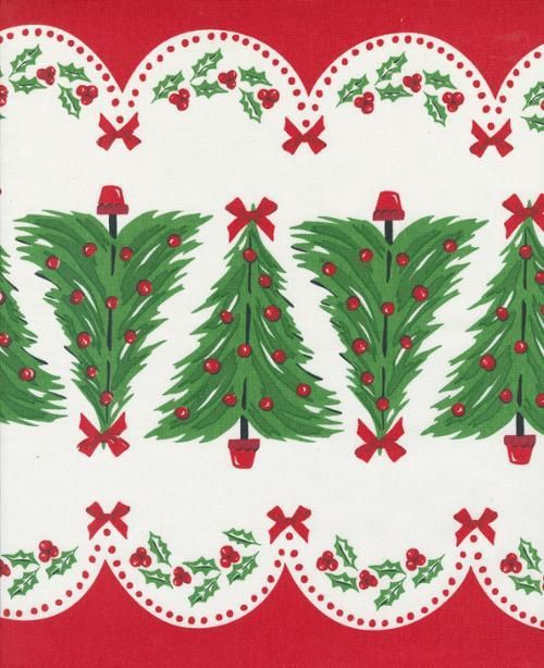 Toweling 16" Retro Oh Christmas Tree 920 306