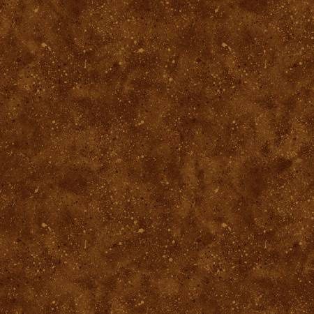 Wide Backing Medium Brown Spatter Texture 108" 7127-222