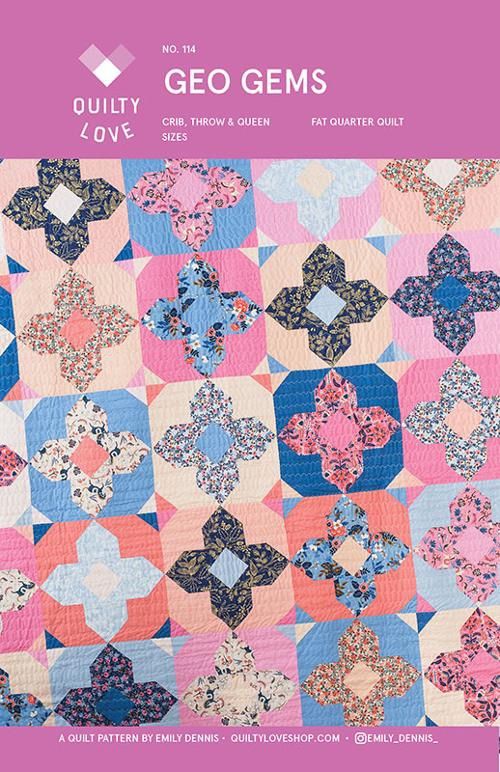 Geo Gems Quilt Pattern QL114