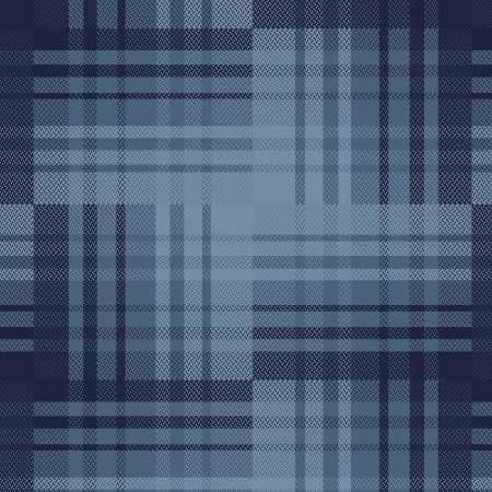 Multi Blue Plaid Yarn Dyed Flannel U038-150