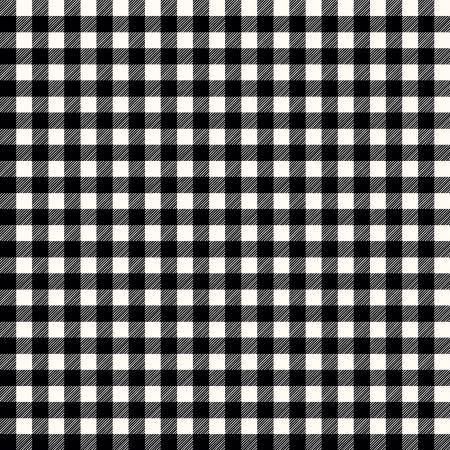 Buffalo Check Black/White Flannel F13908R-BLACK