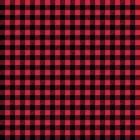 Buffalo Check Flannel Black/Red F13908R-BLACK/RED